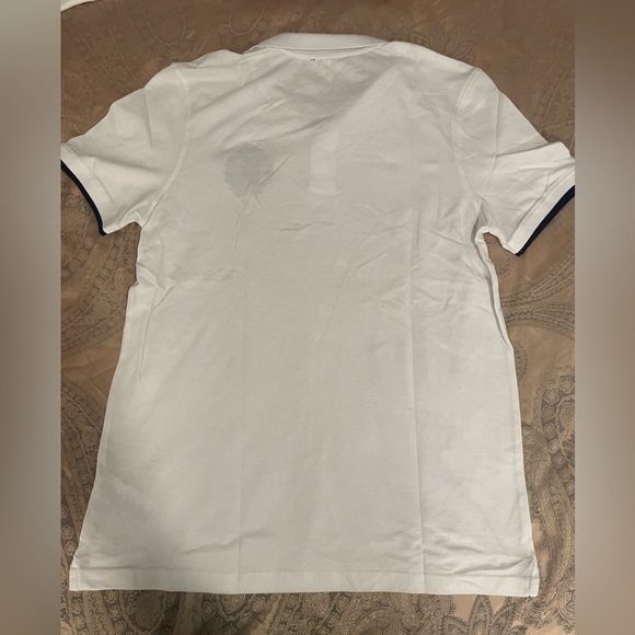 Roberto Cavalli Men Cotton White Polo Sz L - Picture 8 of 8